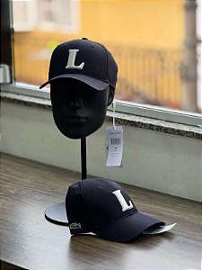 Boné Lacoste "L" Azul Marinho