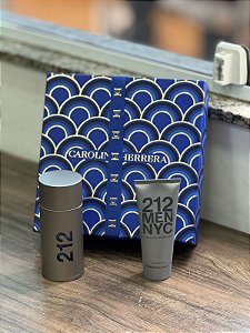 212 VIP MEN NYC-CAROLINA HERRERA- Creme/Perfume