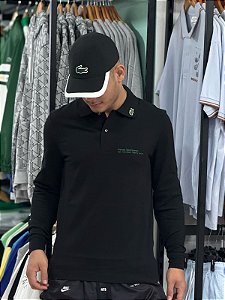 Polo Lacoste Manga Longa Sportswear
