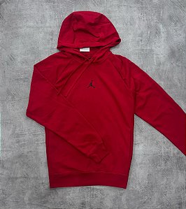 Blusão DRI-FIT SPORT CROSSOVER FLEECE HOODIE- VERMELHO