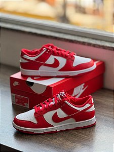 Nike Dunk White-Red