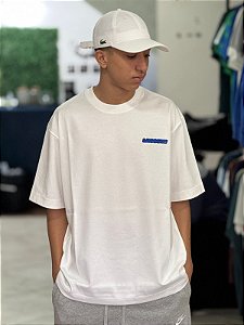 CAMISETA LACOSTE OVERSIZED- BRANCA