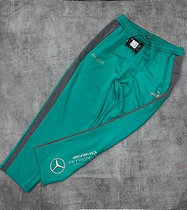 Calça PUMA Mercedes-Amg Petronasf1 Mt7 Monochrome Track - 538452-05