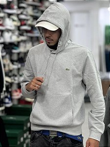 Moletom lacoste fechado cinza - SH0232-23-CCA
