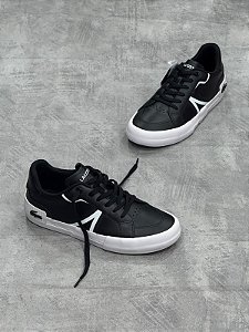 Tênis Lacoste L004 preto+branco - 48CMA0002BT312