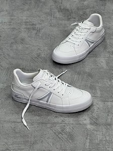 Tênis Lacoste L004 Branco+cinza - 48CMA0002BR14X