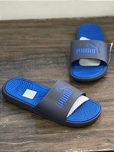 Chinelo Puma  Cool Cat 2.0 - Azul royal