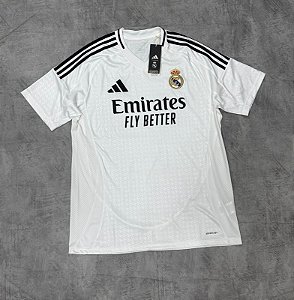 Camisa I Real Madrid 24/25 - Branco adidas