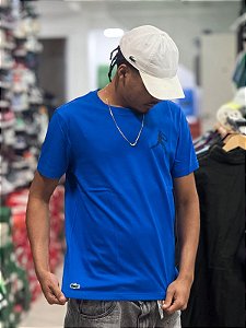Camiseta lacoste djokovic azul royal