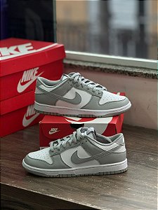 TÊNIS NIKE DUNK CINZA/ BRANCO- HF5441-105