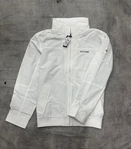 Jaqueta Tommy Hilfiger Sustainable Regatta Dark Logo Off-White.