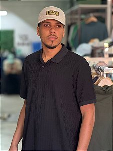Polo Armani exchange - Preto