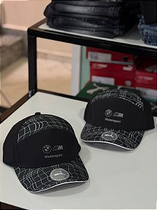 BONÉ PUMA BMW MOTORSPORT- PRETO/ REFLETIVO