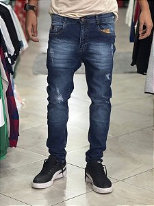 CALÇA JEANS PRESENCE AZUL MARINHO- 7069