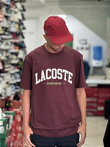 Camiseta Lacoste Sportwear - MARRON