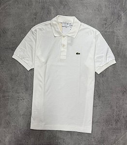 POLO LACOSTE CLASSIC FIT- BRANCA