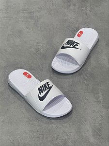 Slide nike victori - white+black