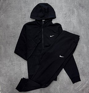 Conjunto nike mini swoosh preto