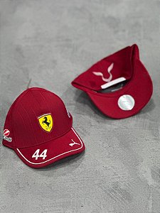 Boné de basebol Scuderia Ferrari - Vermelho