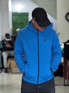 Jaqueta Nike Sportswear Tech Fleece Windrunner- Azul royal