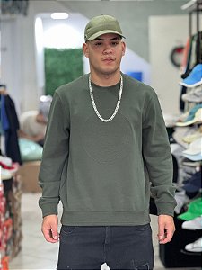 Moletom Lacoste Pique Dublado Clássico Verde