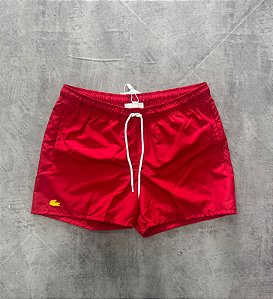 Short Lacoste Sport vermelho - MH466423240