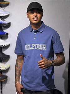 POLO TOMMY HILFIGER - AZUL CIANO