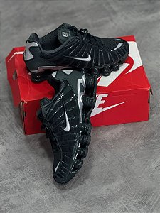 Tenis nike shox 12 molas - Gris