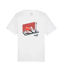 CAMISETA PUMA GRAPHIC SNEAKER- BRANCA
