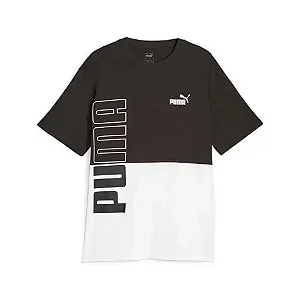 Camiseta puma preto+ branco 675909-01