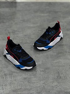 Tenis BMW MMS Trinity Black Pop Red