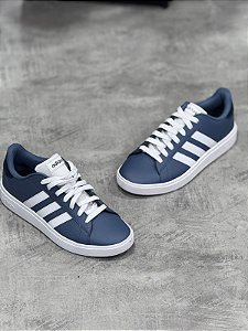 Tenis Adidas Grand Court-Marinho