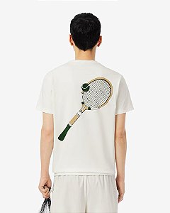 Camiseta lacoste Branca TH4754-23-70v