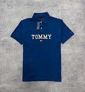 POLO TOMMY HILFIGER - AZUL ROYAL