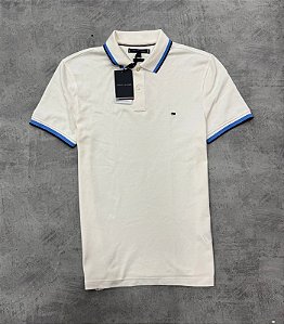POLO TOMMY HILFIGER-  BEGE