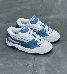 Tenis Puma 180 White + Blue - 402101-24