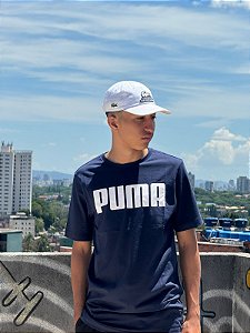 CAMISETA PUMA AZUL - BIG LOGO