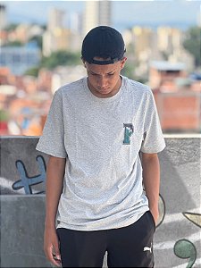 CAMISETA PUMA MASC CINZA