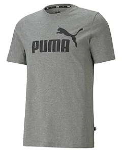 Camiseta Masculina Puma Treino Essential Logo