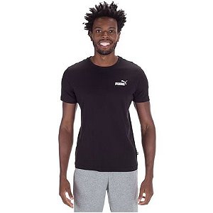 Camiseta Puma M/C Essentials Small Logo Masculina