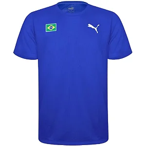 CAMISETA PUMA 523935-01 ATHLETICS TRAINING BRASIL