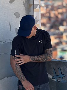 Camiseta Puma logo Refletivo tech Algodao -684604-01