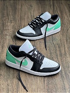 Tenis Jordan 1 Low Green Glow