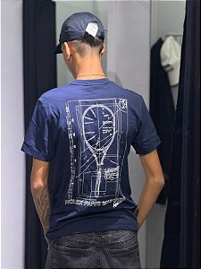 Camiseta lacoste ''Rolex paris  '' Azul marinho - TH5722-51-166