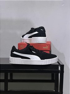 Tenis puma carina 3.0 preto + branco - 405899-51 39