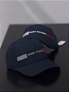 Bone tommy hilfiger sport Azul marinho