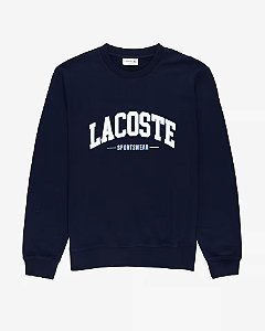 Moletom lacoste sportwear azul marinho - SH2662-23-166