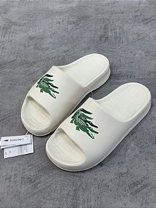 Slide Lacoste branco