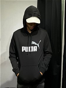 BLUSAO PUMA ESS 2 COLOR  BLACK