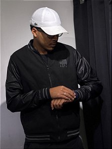 JAQUETA BOMBER AEROPOSTALE MASCULINO PLATINUM
